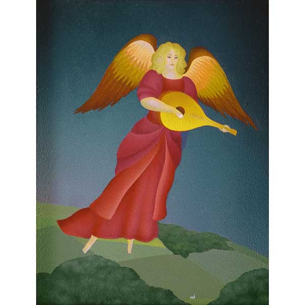 Angel with Mandolin