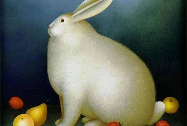 Rabbit with Pear
