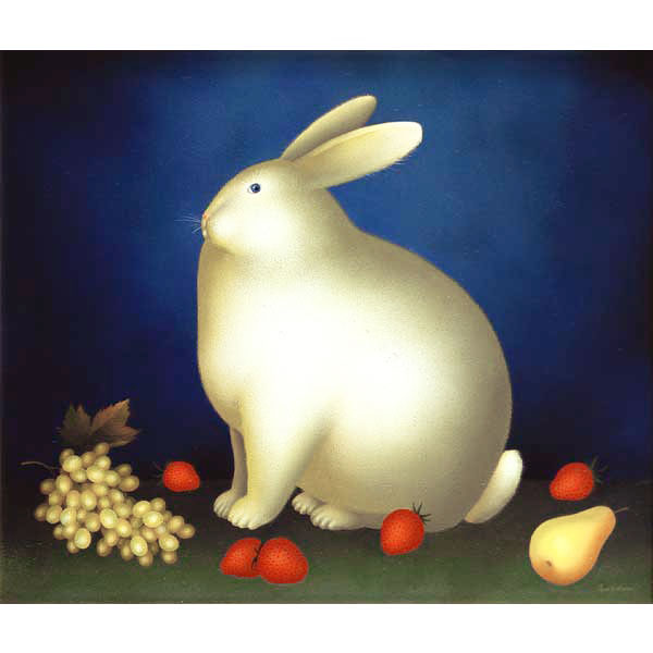 Rabbit with Fruit