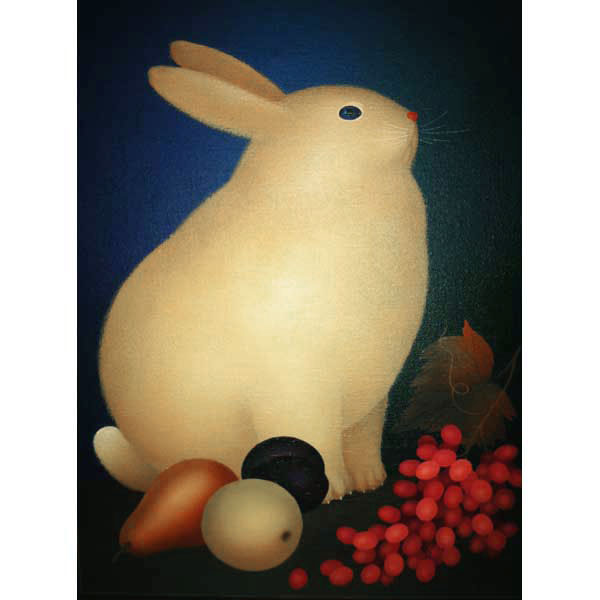 Rabbit with Red Grapes