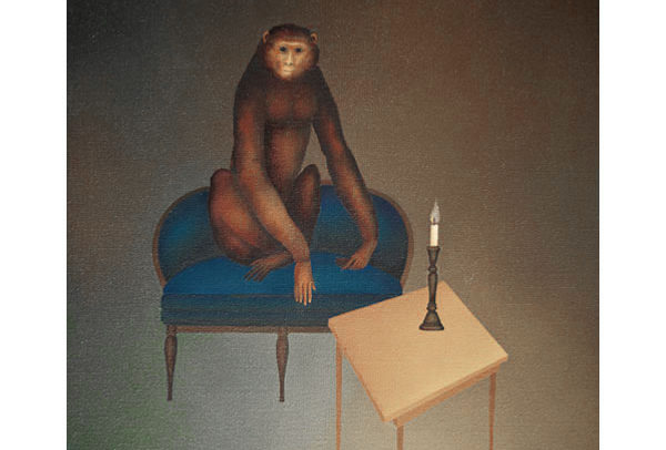 Monkey on Chair