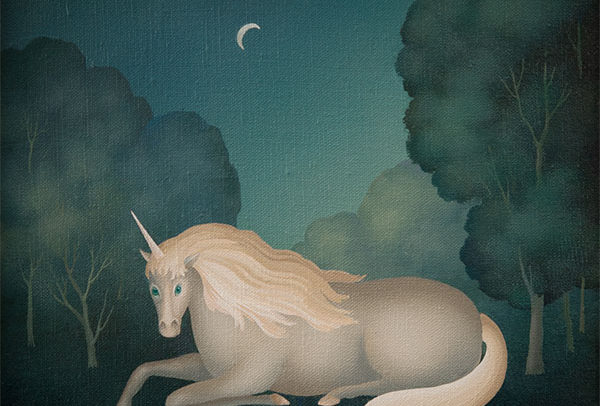 Unicorn at Night