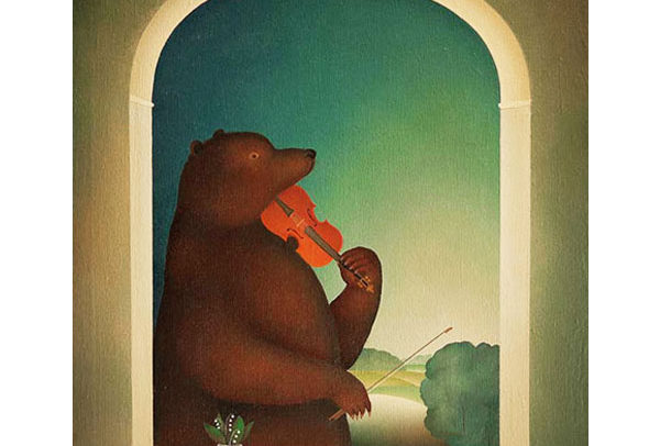 Bear Playing the Violin II