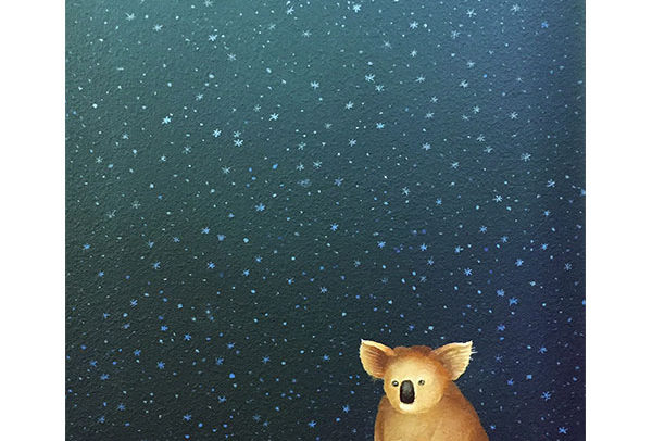 Koala in the Stars